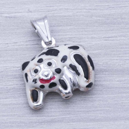 Colgante oso panda Plata de Ley