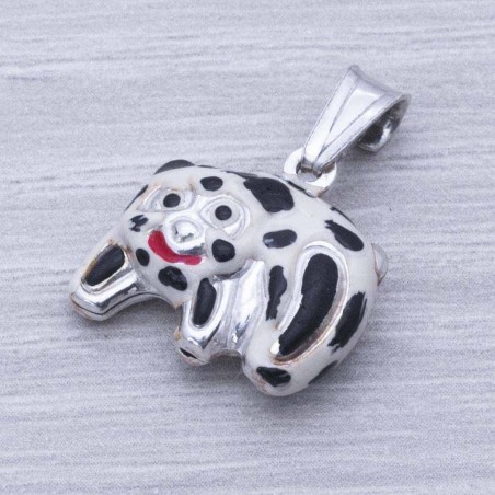 Colgante oso panda Plata de Ley