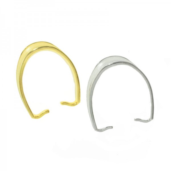 Pack 10 Drop cierre presión Plata de Ley 925