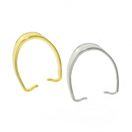 Pack 10 Drop cierre presión Plata de Ley 925