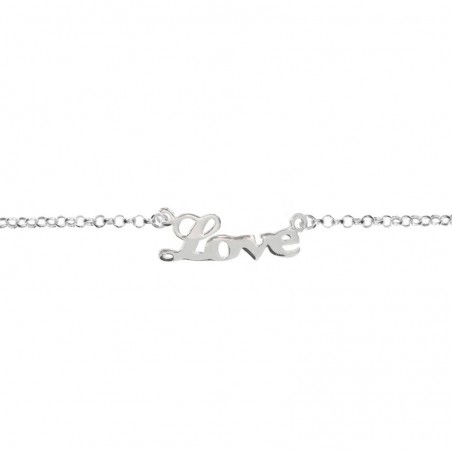Pulsera Plata de Ley 925 Love
