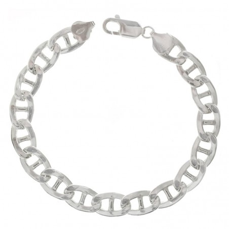 Pulsera Plata de Ley 925 eslabón Calabrote