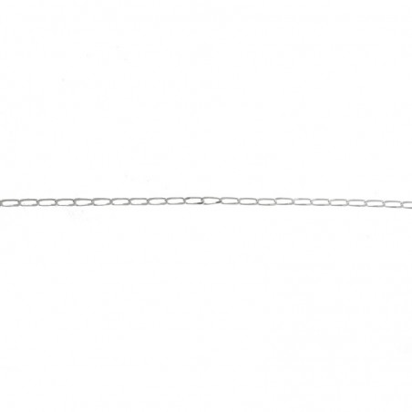 Cadena ajustable bilbaína Plata de Ley 925