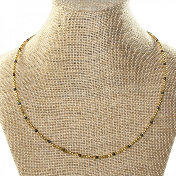 Gargantilla de bolitas Plata de Ley - Karissma