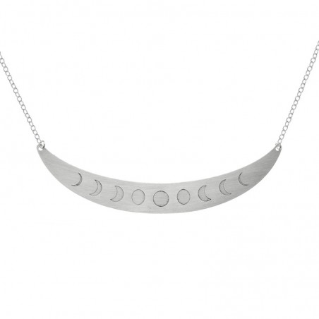 Collar fases lunares Plata de Ley - Karissma
