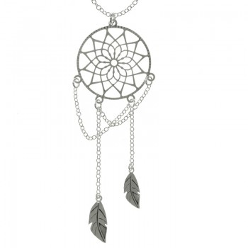 Collar atrapasueños Plata de Ley - Karissma