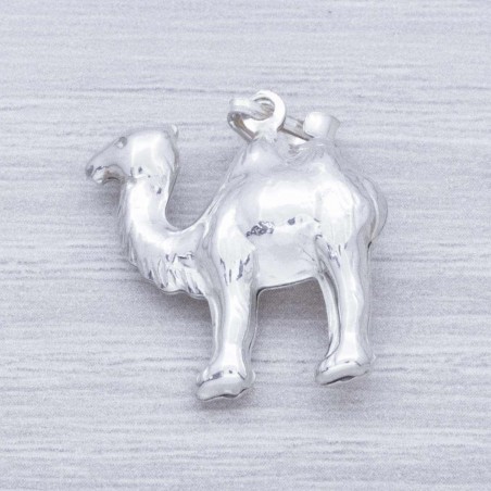 Colgante camello esmaltado Plata de Ley