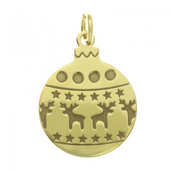 Collar bola de Navidad Plata de Ley - Karissma 2