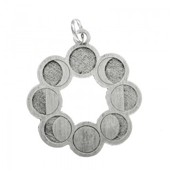 Colgante fases lunares Plata de Ley - Karissma