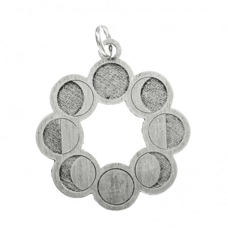 Colgante fases lunares Plata de Ley - Karissma