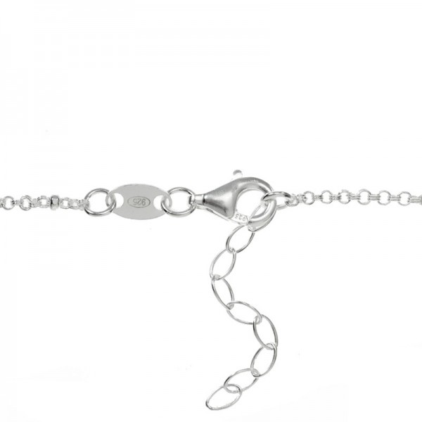 Pulsera Buena Suerte cornicello Plata de Ley 925 | Karissma