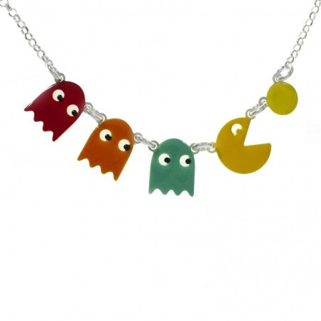 Pulsera Comecocos Pac-Man Plata de Ley 925 | Karissma