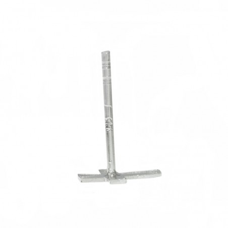 Pendientes cruz mini Plata de Ley - Karissma