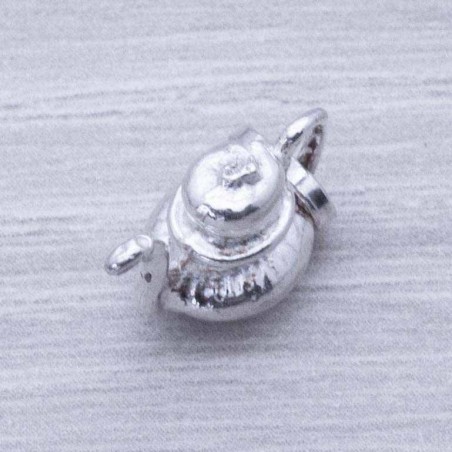 Colgante tetera árabe pequeña Plata de Ley