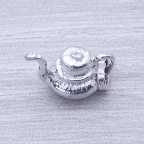 Colgante tetera árabe pequeña Plata de Ley