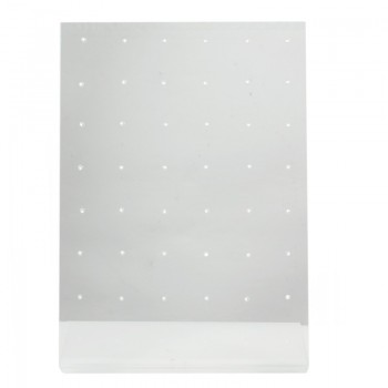 Expositor transparente cuadrado mini para muestras