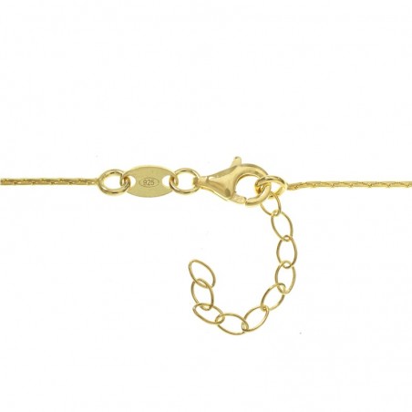 Pulsera dorada ojo de Horus Plata de Ley | Karissma