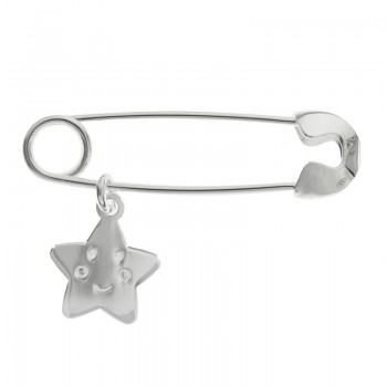 Alfiler bebé estrella Plata de Ley - Karissma