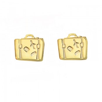 Pendientes maleta Plata de Ley - Karissma