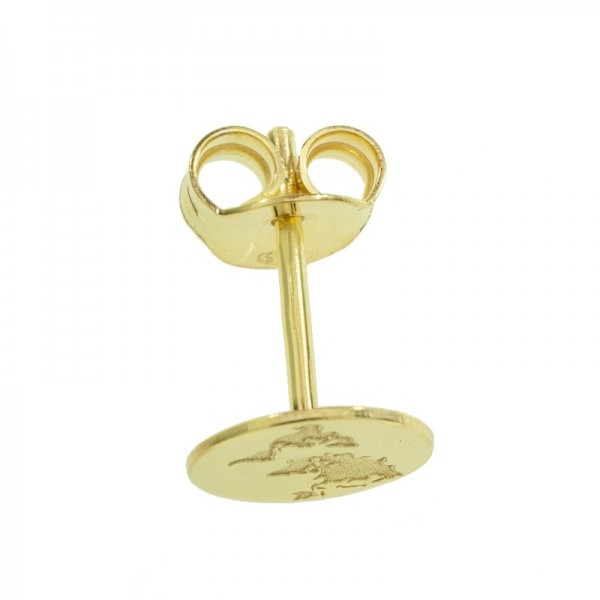 Pendientes rosa de los vientos Plata de Ley - Karissma