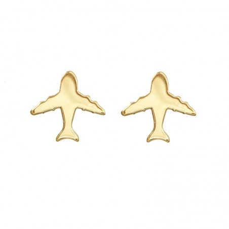 Pendientes avión Plata de Ley - Karissma