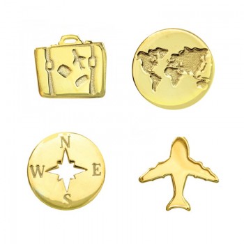 Set pendientes viajes Plata de Ley - Karissma 2