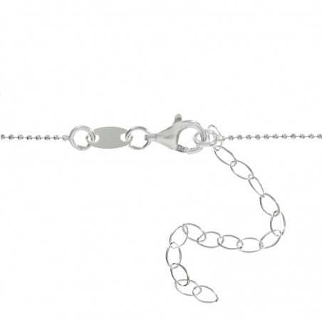 Collar Mamá vertical Plata de Ley - Karissma