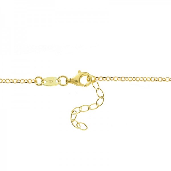 Collar mariposa dorada Plata de Ley - Karissma