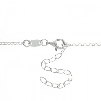 Collar serpiente con cristal rojo Plata de Ley - Karissma 2