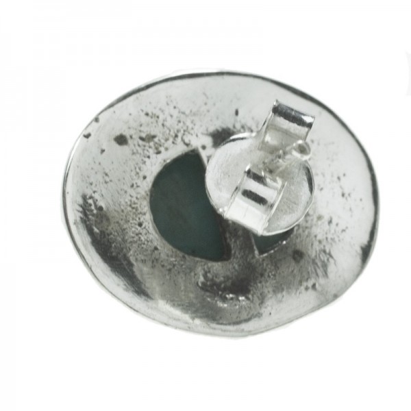 Pendientes étnicos piedra natural Plata de Ley | Karissma