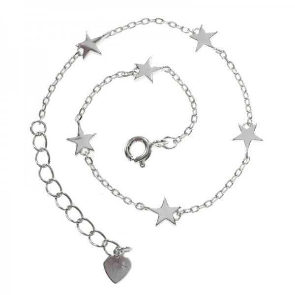 Pulsera Stars Plata de Ley