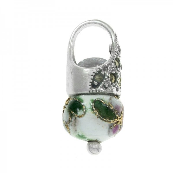 Colgante étnico esmaltado Plata de Ley - Karissma