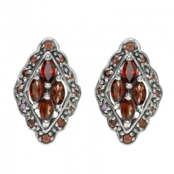 Mini pendientes cangrejo pequeño Plata de Ley 925