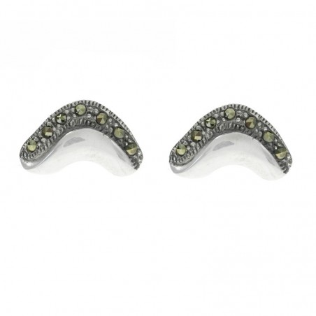 Pendientes marquesita Plata de Ley 925