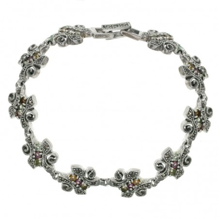 Pulsera Turmalina Plata de Ley 925