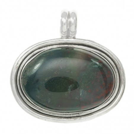 Colgante óvalo horizontal ágata - Karissma