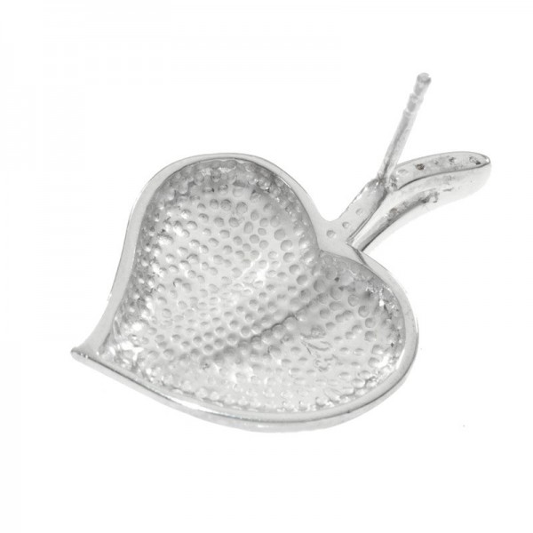 Pendientes corazón Plata de Ley | Outlet joyas