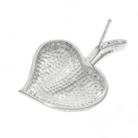 Pendientes corazón Plata de Ley | Outlet joyas