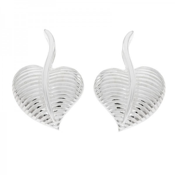 Pendientes corazón Plata de Ley | Outlet joyas