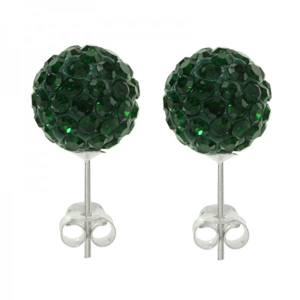 Lote 6 pares pendientes brillo color liso Plata de Ley | Outlet joyas