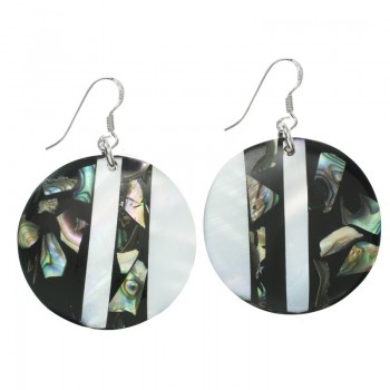 Pendientes nácar Plata de Ley 925