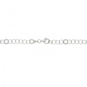 Cadena anillas y aro 7+1 Plata de Ley 925 2