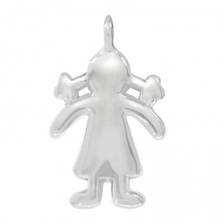 Colgante niña Plata de Ley