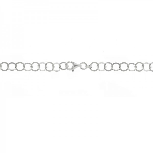 Cadena aros Plata de Ley 925