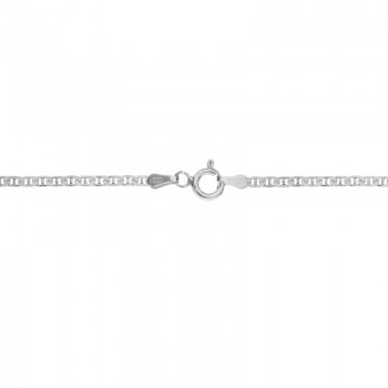 Cadena calabrote rodiado Plata de Ley 925 2