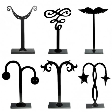 Pack 3 expositor metacrilato para pendientes - Karissma