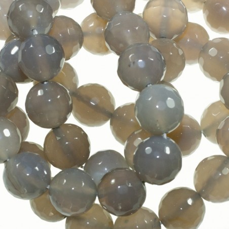 Ágata facetada nº 21 tira de 40 cm