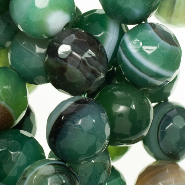 Ágata facetada nº 25 tira de 40 cm