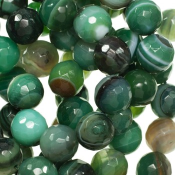 Ágata facetada nº 25 tira de 40 cm