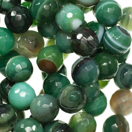 Ágata facetada nº 25 tira de 40 cm